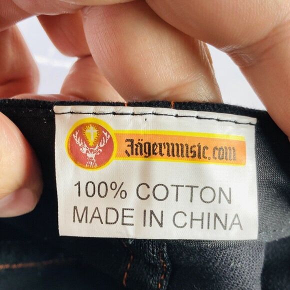 Jagermeister Music Baseball Hat Mens Jagermusic.com Black Logo Embroidered Cap - Picture 11 of 11